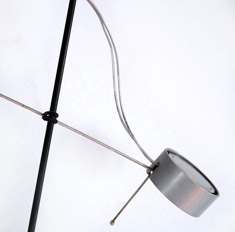 Lampa podłogowa Absolut Lighting 475, włókno węglowe czarne, proj. M. Rössing, Niemcy, XXI w. - 44457