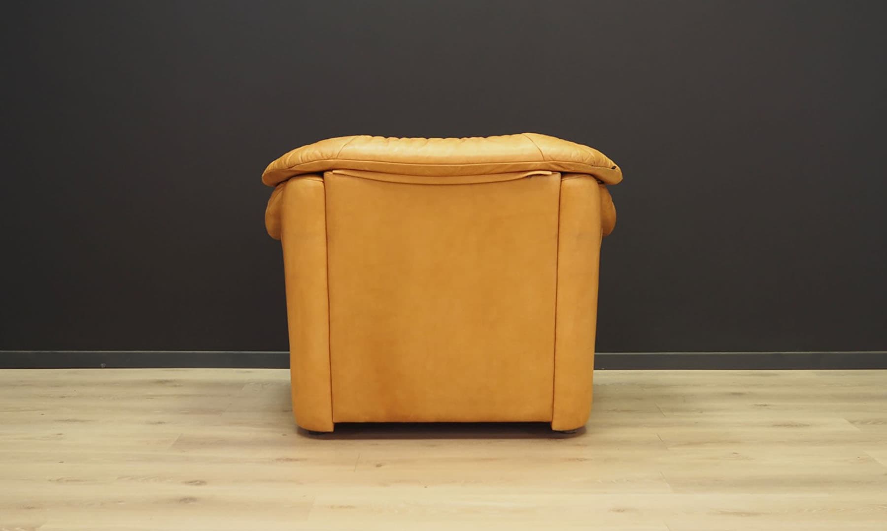 Lounge set, cognac leather, Skalma Møbelfabrik, Denmark, 1970s - 50424