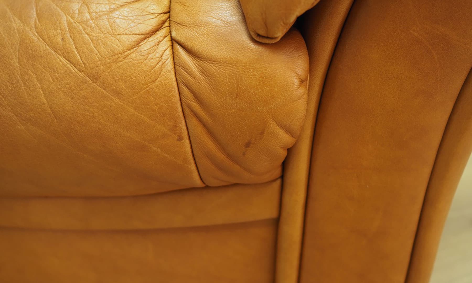 Lounge set, cognac leather, Skalma Møbelfabrik, Denmark, 1970s - 50426