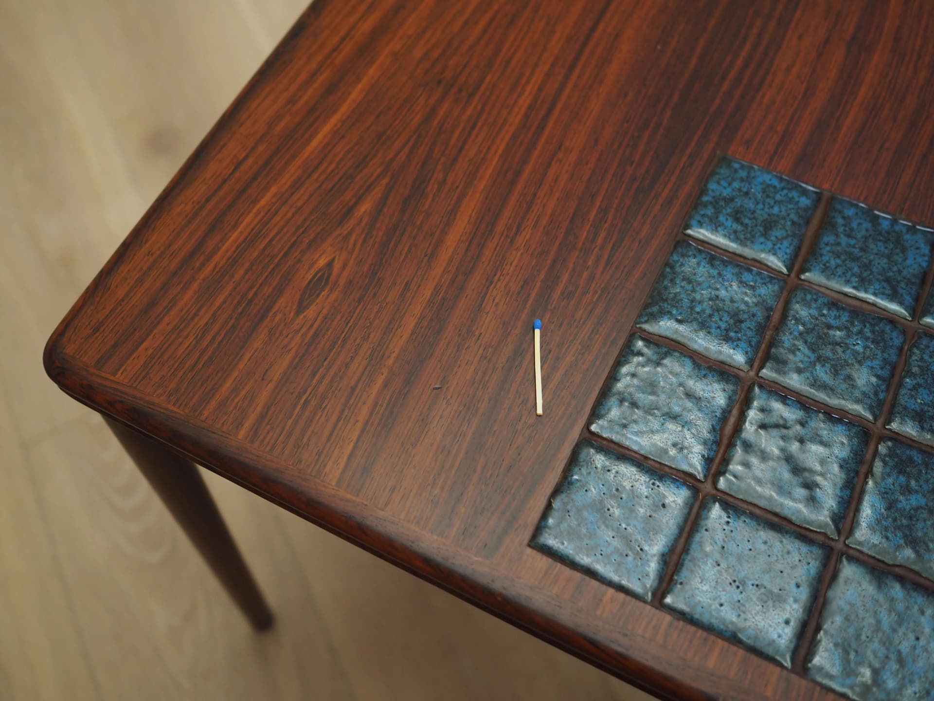 Komplet trzech stolików, palisander brązowy, Dania, lata 60. - 44253