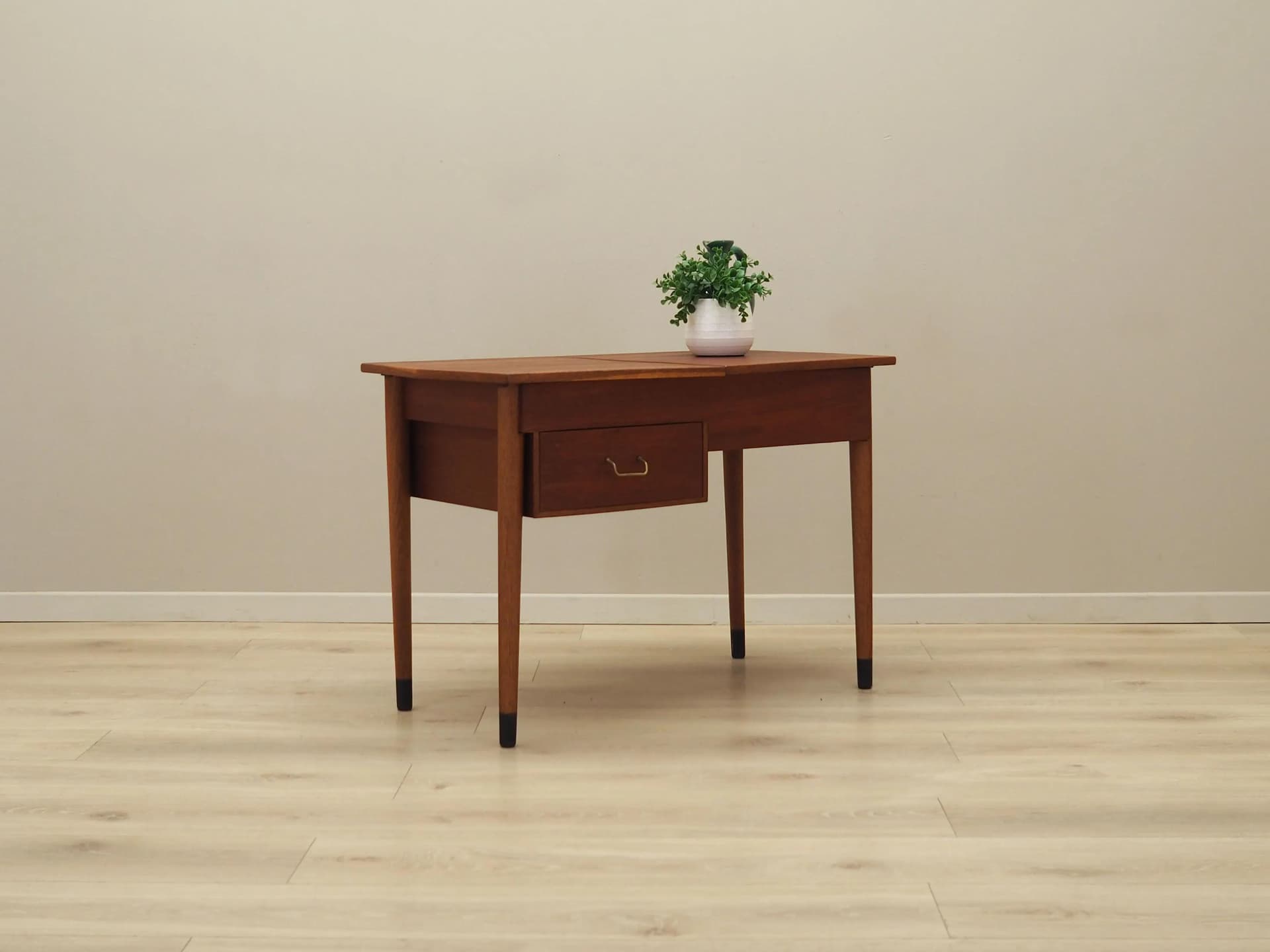 Sewing Table, brown teak, Denmark, 1960s. - 44617