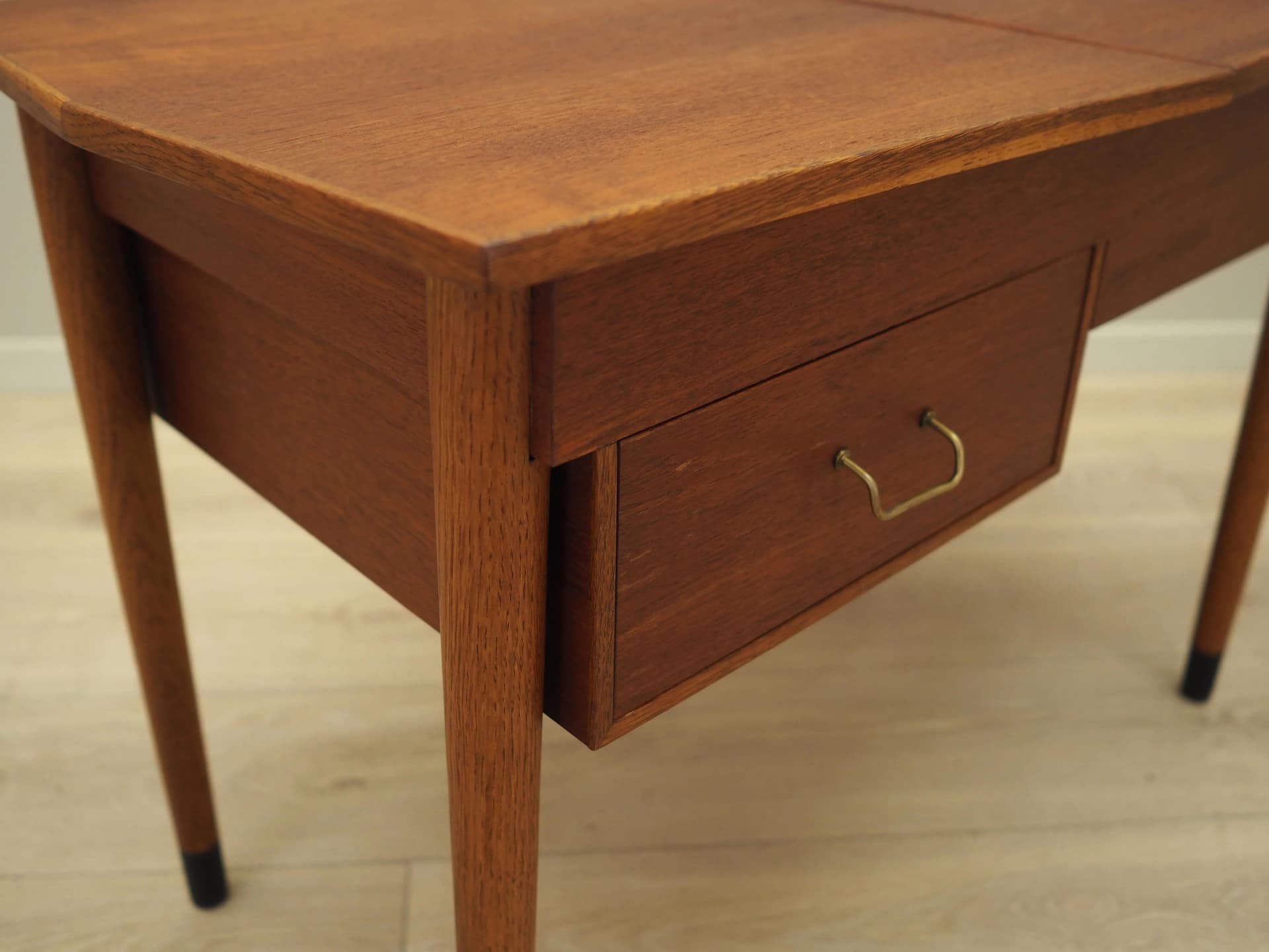 Sewing Table, brown teak, Denmark, 1960s. - 44620