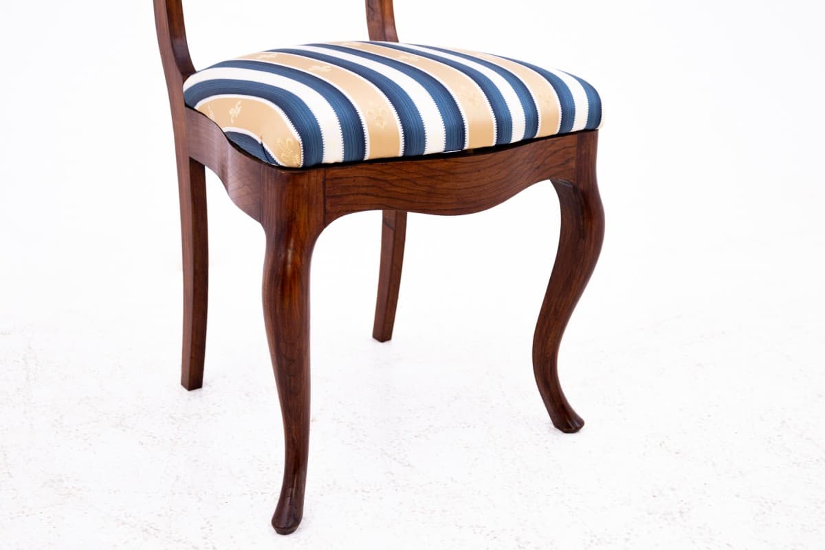 Ciemnobrązowe krzesła, styl wiktoriański, Europa Północna, lata 90. XIX wieku - 47703