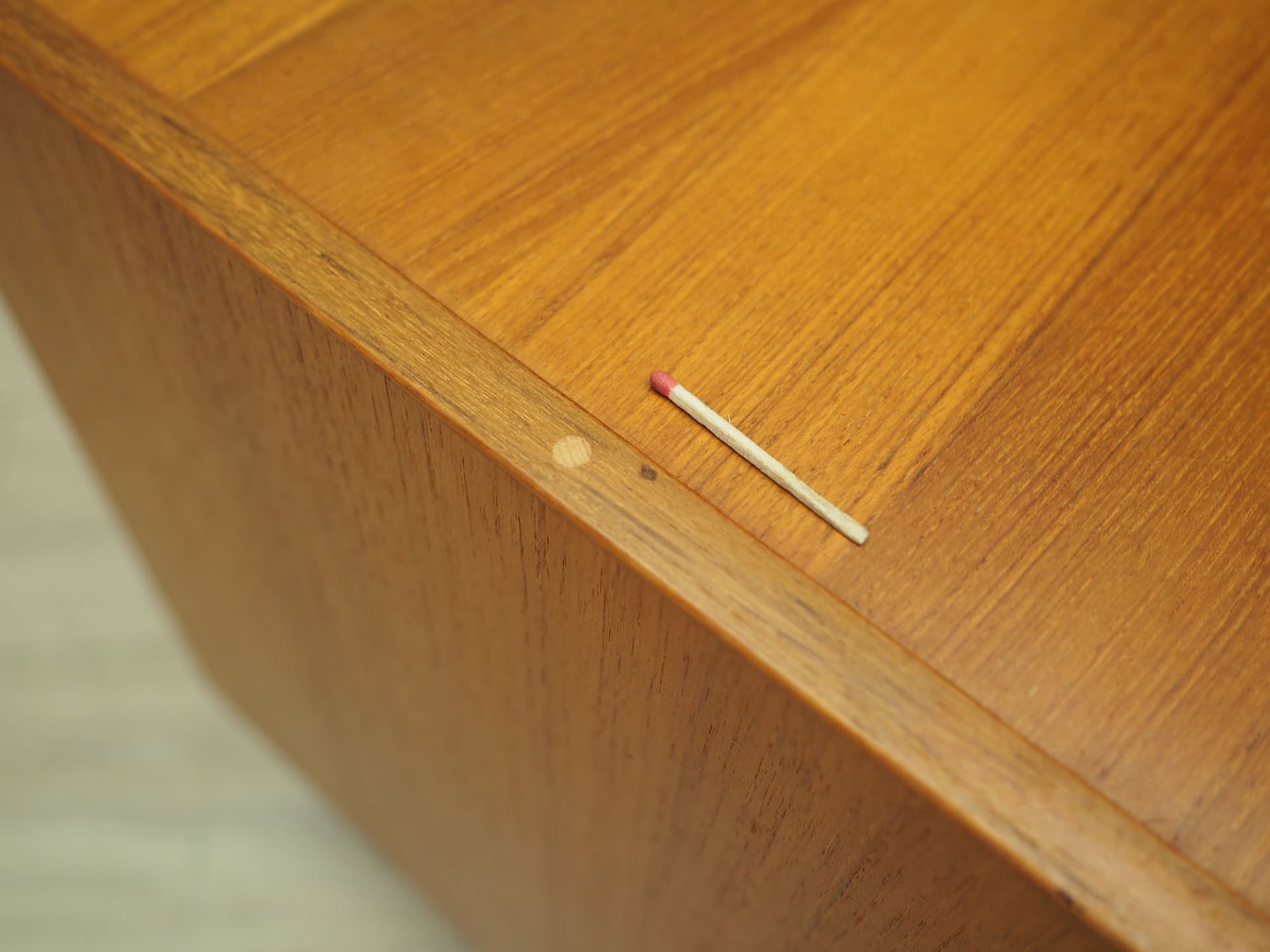 Komoda, duński design, brązowy, teak, Dania, lata 80. - 50307