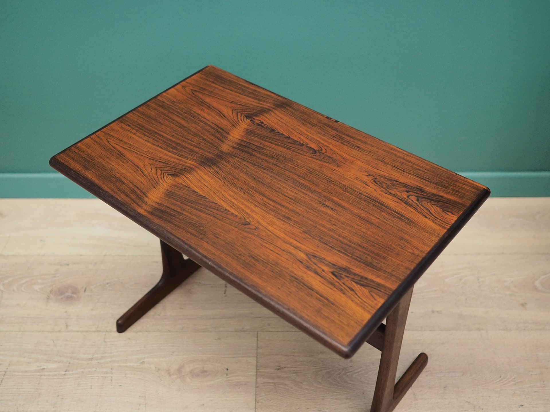 Coffee table, dark brown rosewood, Denmark, 1960s. - 44525