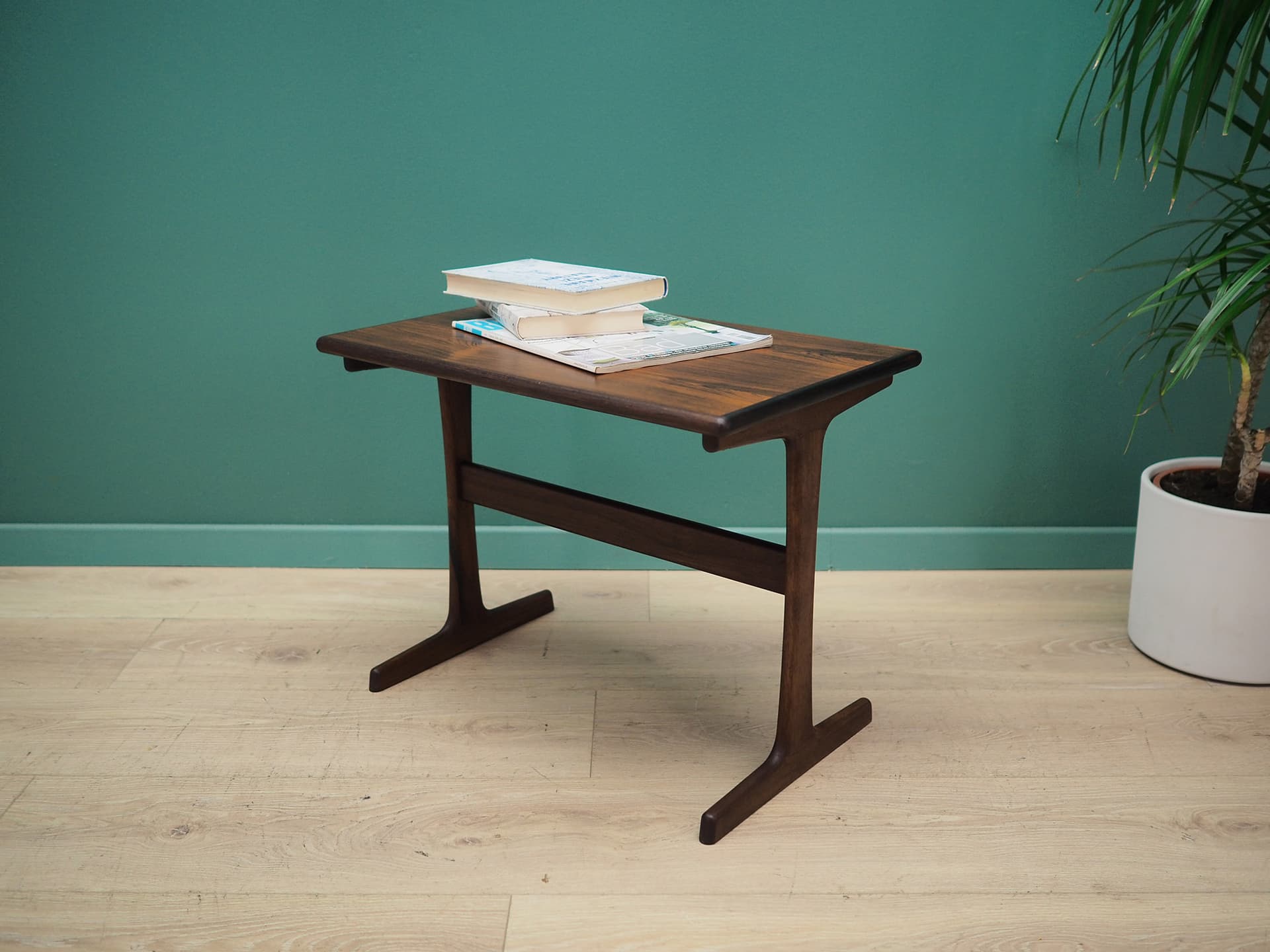 Coffee table, dark brown rosewood, Denmark, 1960s. - 44522