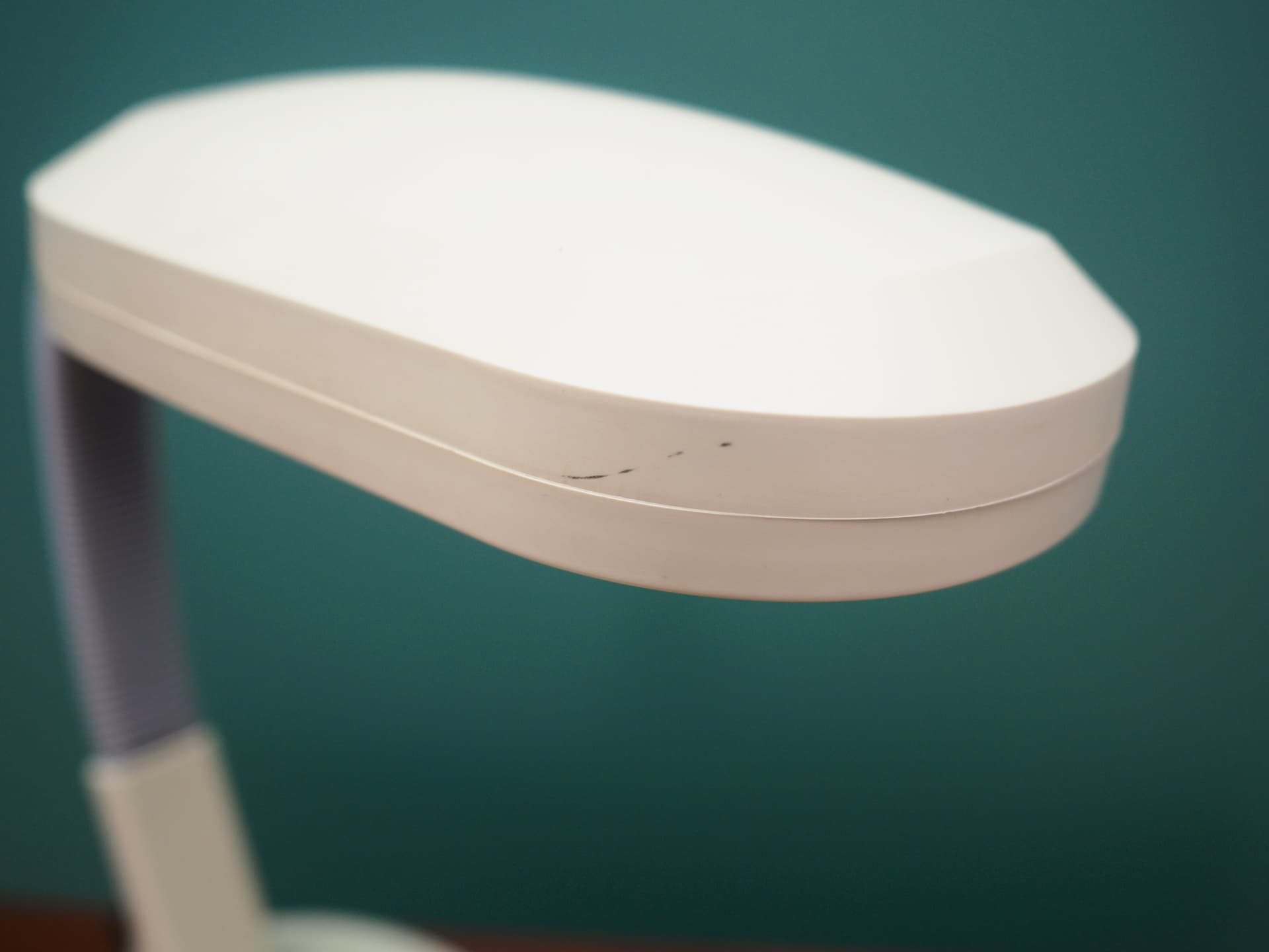 Lampka biurkowa, beżowy, plastik, Dania, lata 60. - 50185