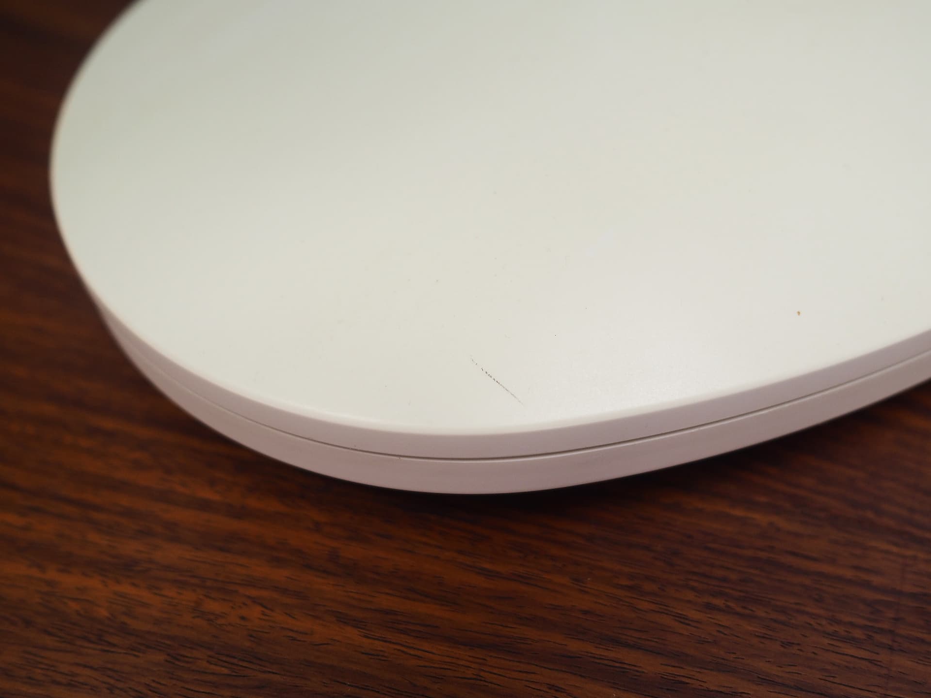 Lampka biurkowa, beżowy, plastik, Dania, lata 60. - 50184