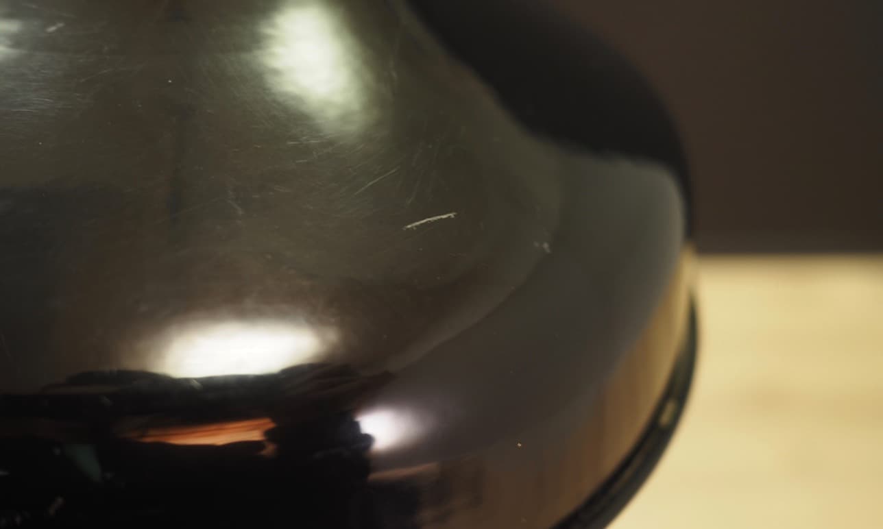 Lampa wisząca, metal czarny, Dania, lata 60. - 44941