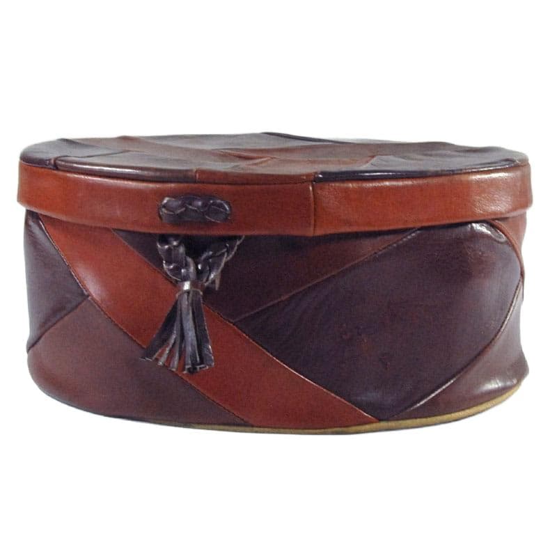 Brown Collar Box, Art Deco, Poland, 1930s - 4566