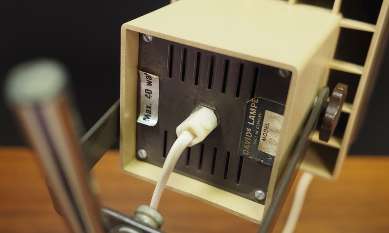 Lampka biurkowa, David's Lamp, Dania, lata 60. - 44909