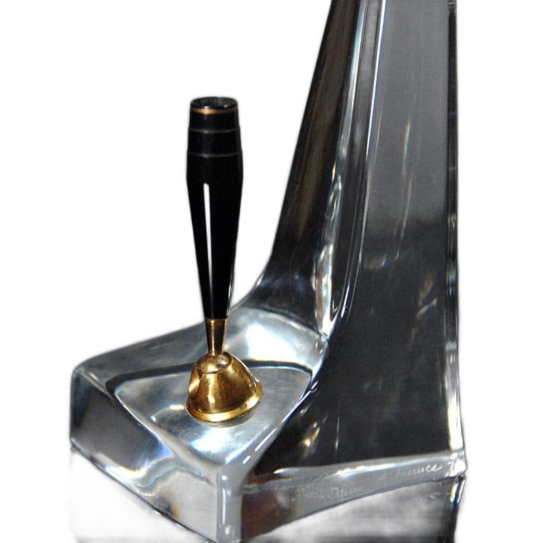 Transparent Pen Holder, Daum, France, 1950s - 4609