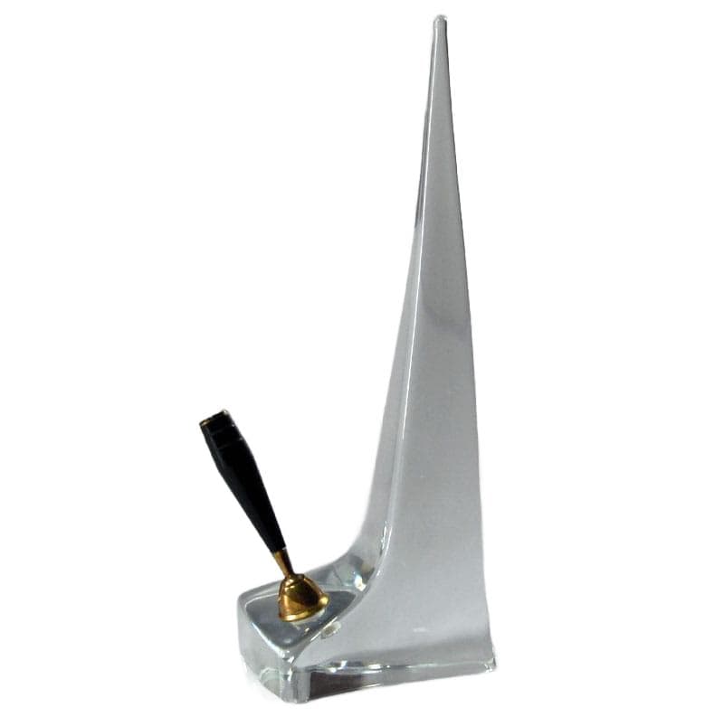 Transparent Pen Holder, Daum, France, 1950s - 4608