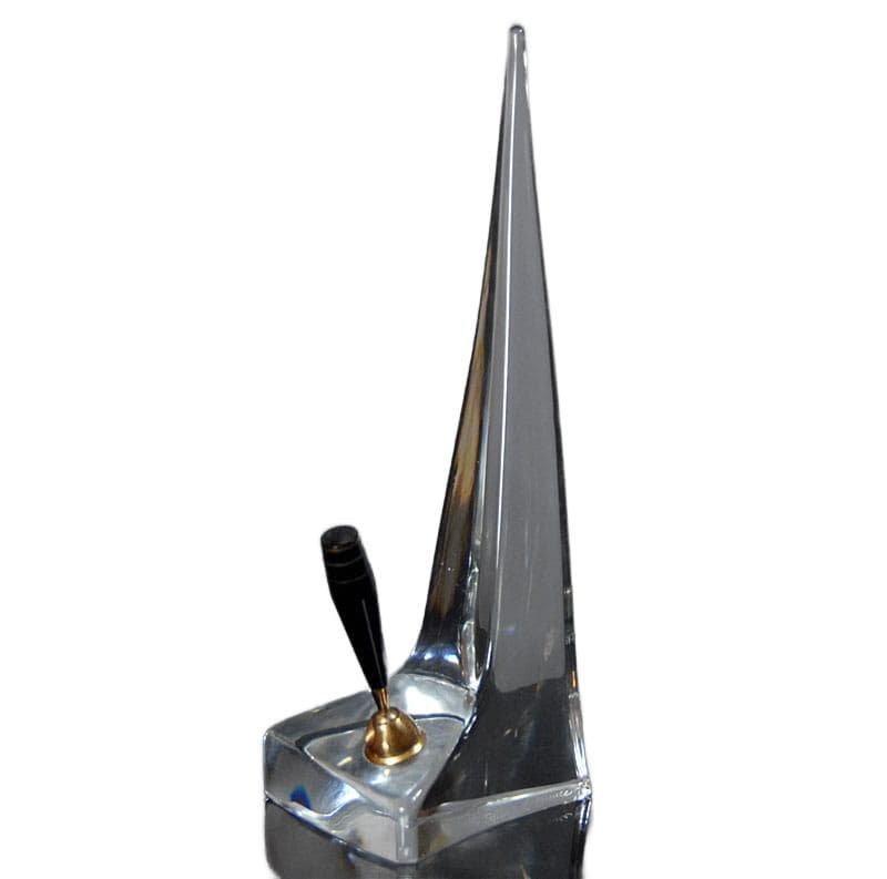 Transparent Pen Holder, Daum, France, 1950s - 4607