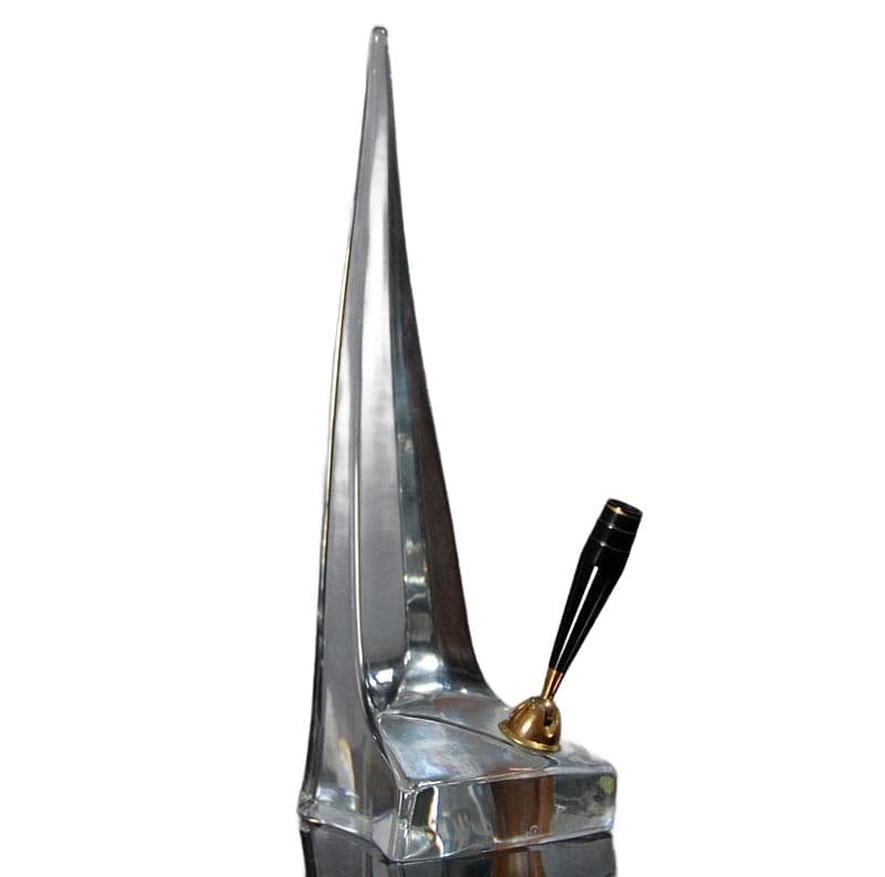 Transparent Pen Holder, Daum, France, 1950s - 4606