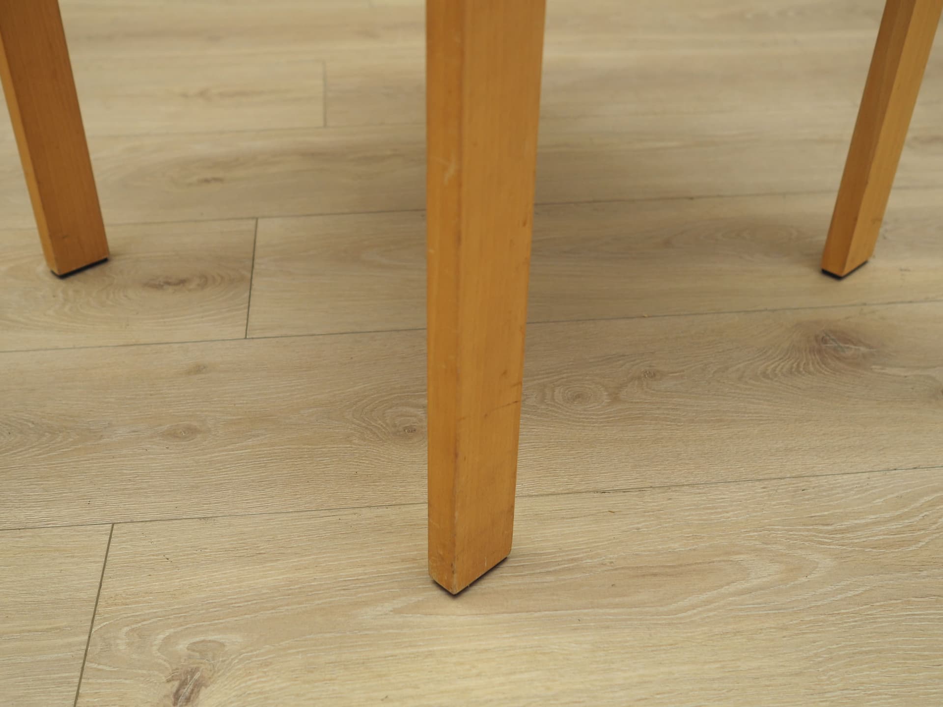 Set of six chairs, graphite, wood, Fritz Hansen, Denmark, 1980s. - 49734