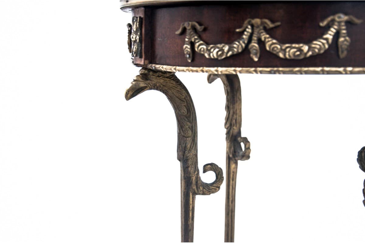 Brass and Walnut Plant Stand, France, 1960s - 47530