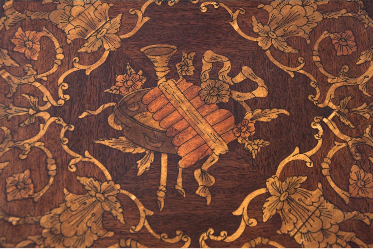 Brass and Walnut Plant Stand, France, 1960s - 47526