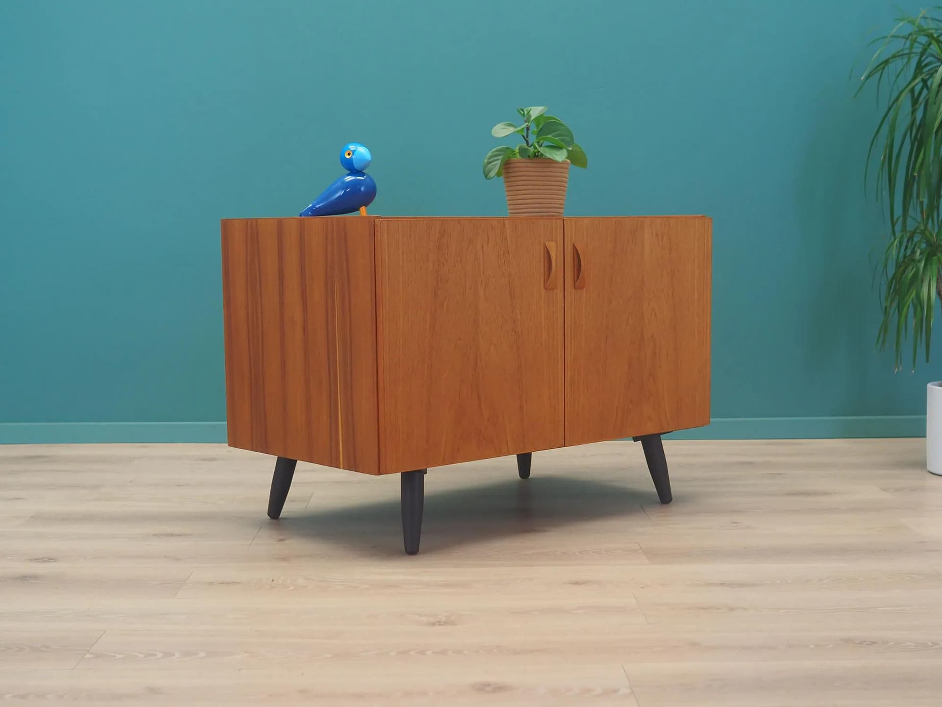 Szafka, teak brązowy, Dania, lata 60. - 45415