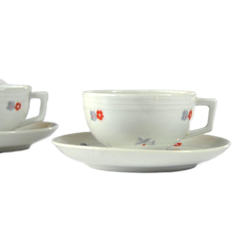 Porcelanowe filiżanki do kawy Art Deco, Richard Ginori, Włochy, lata 30. - 4590