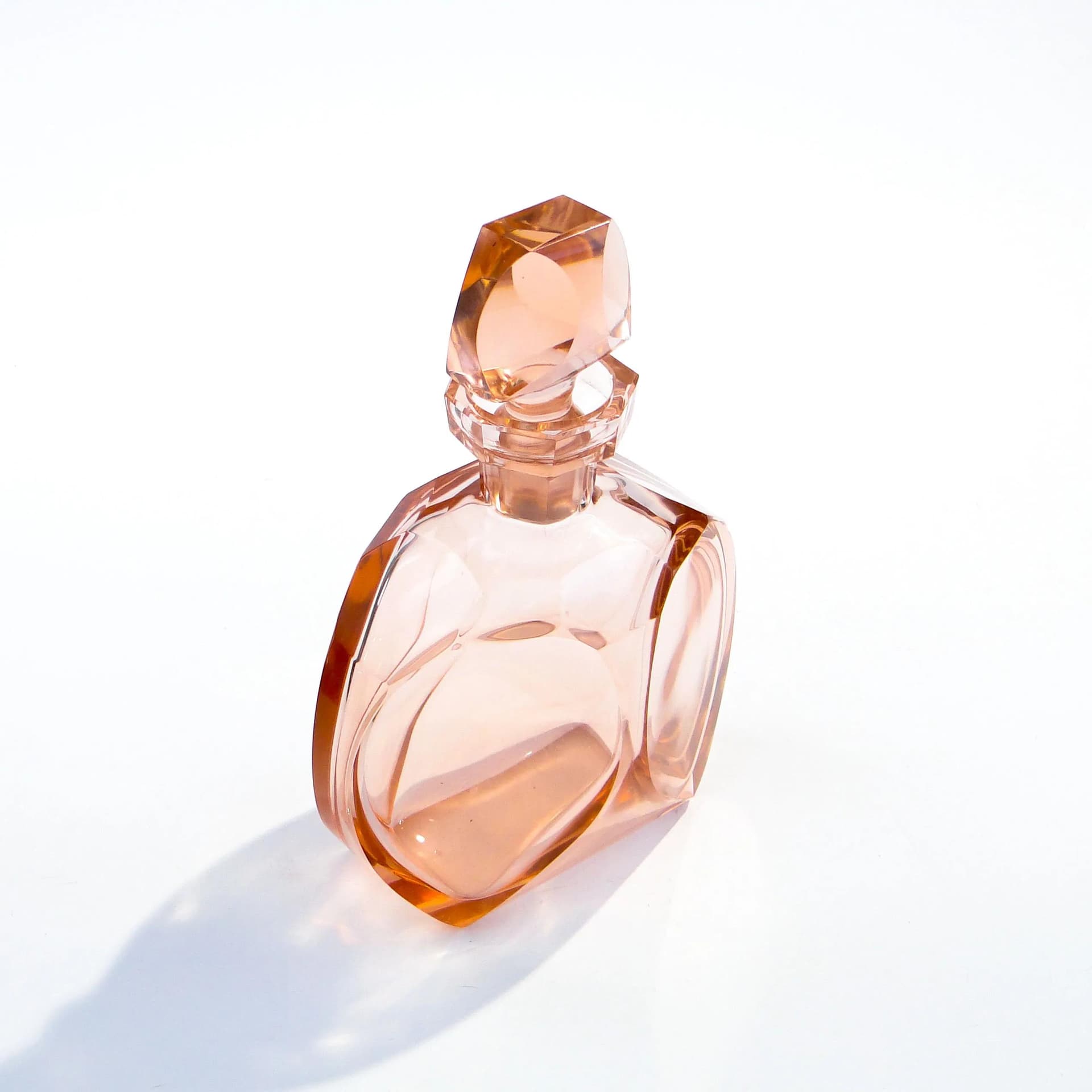 Karafka, kryształ transparentny, Moser, Czechy, lata 60. - 45486