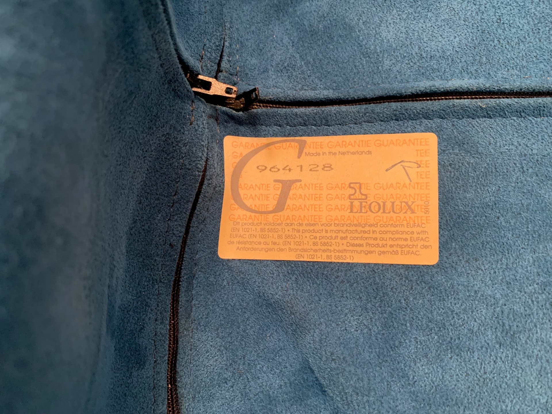 Para foteli Papageno, alcantara turkusowo-zielony i niebieski, aluminium polerowane, proj. J. Armgardt, Leolux, Holandia, lata 90. - 45562