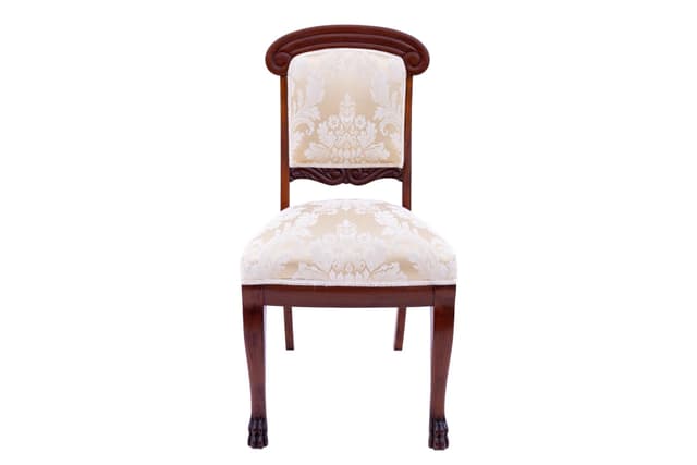 Brown Victorian Chair, Northern Europe, 1890s - DIMENSION