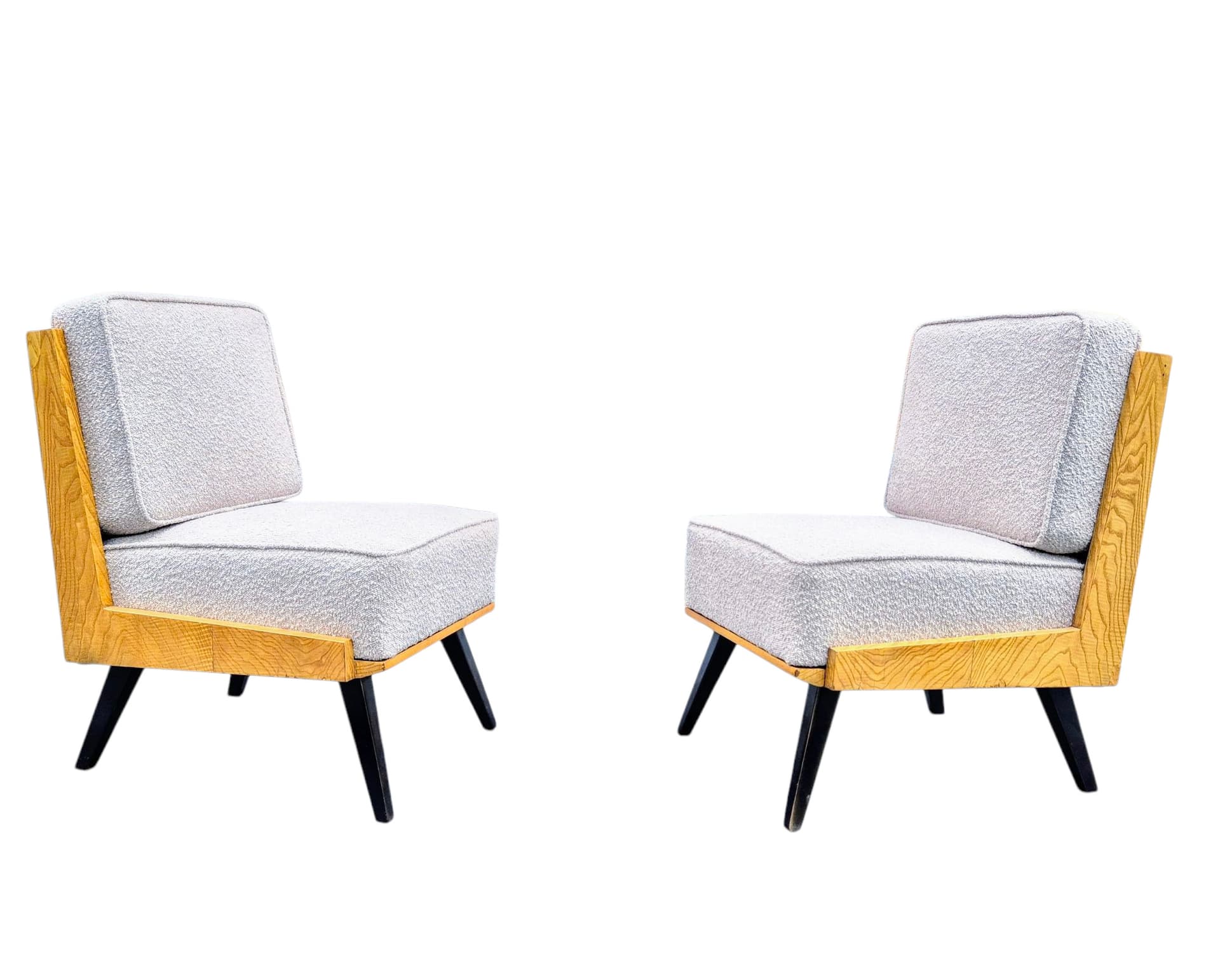 Fotel vintage, proj. S. Lejkowski, W. Leśniewski, Polska, lata 60. - 45682