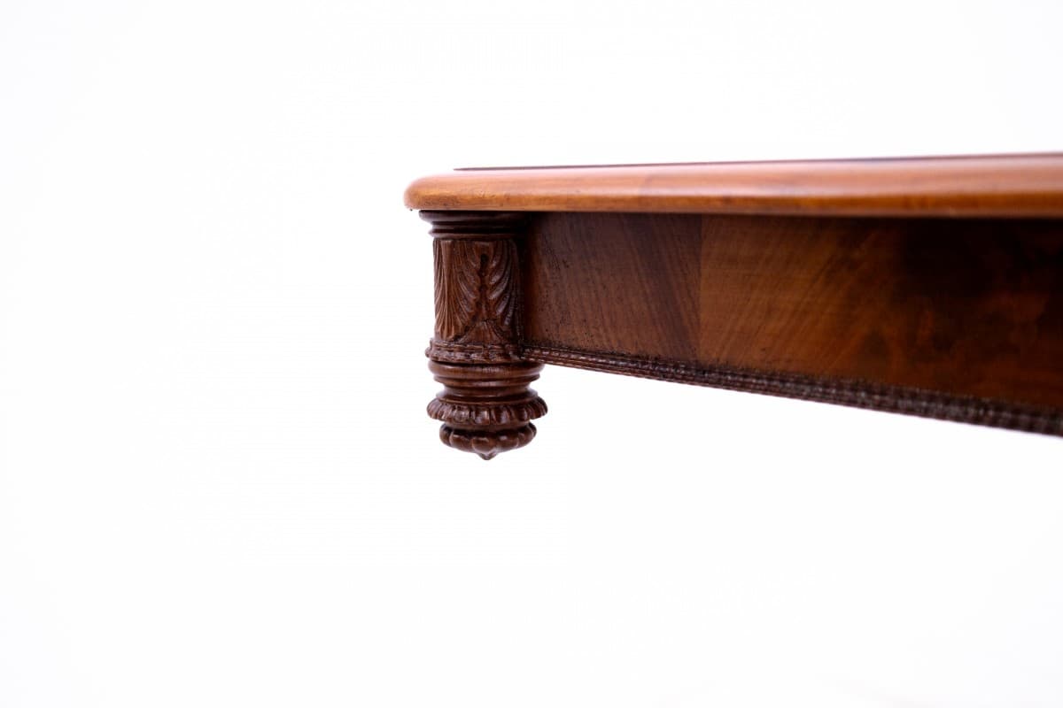 Brązowy stół na lwich łapach, Norwegia, koniec XIX wieku - 47750