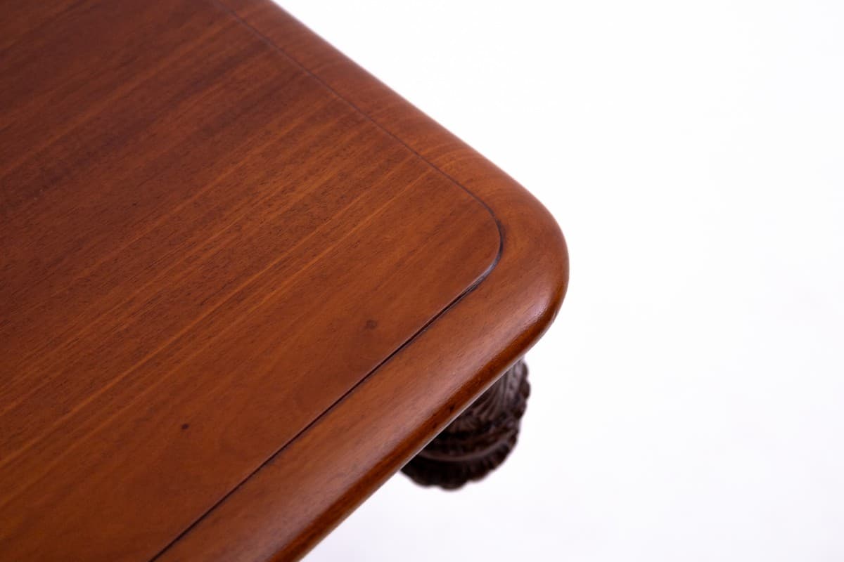 Brązowy stół na lwich łapach, Norwegia, koniec XIX wieku - 47751