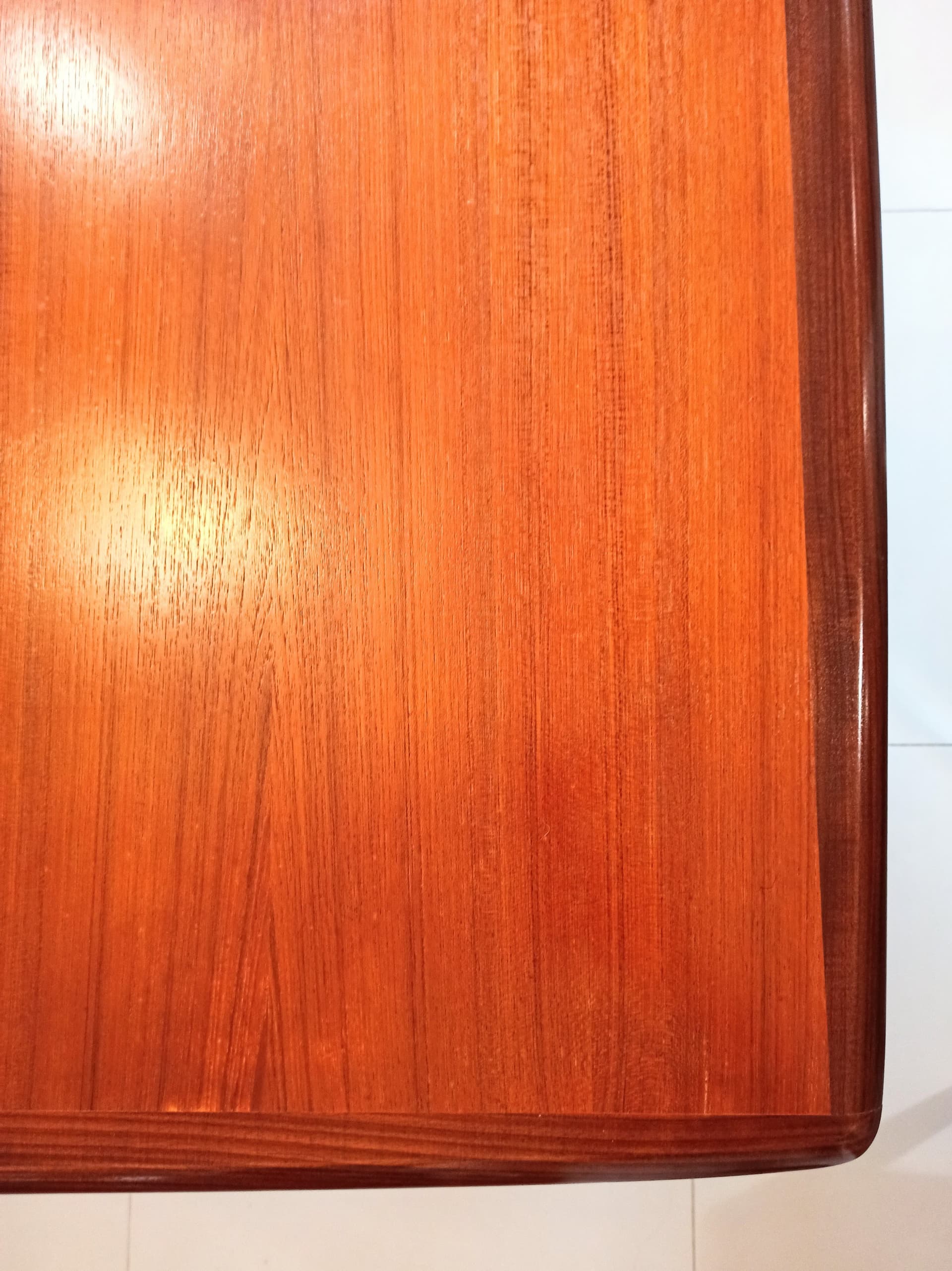 Stół prostokątny, teak brązowy, Dania, lata 60. - 45730