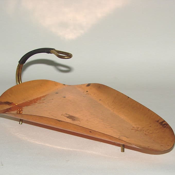 Patera dekoracyjna Mid-century, miedź, lata 60. - 46581