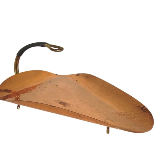 Patera dekoracyjna Mid-century, miedź, lata 60. - WYMIARY