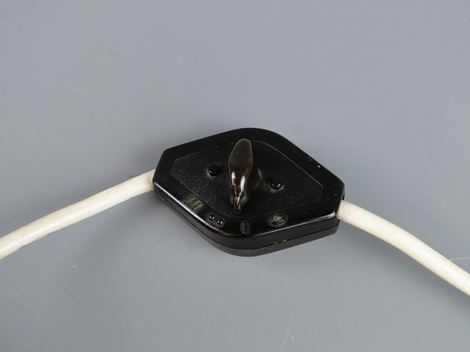 Lampa stołowa Ikora, szkło multikolor, velvet granatowy, WMF, Niemcy, lata 30. - 46966