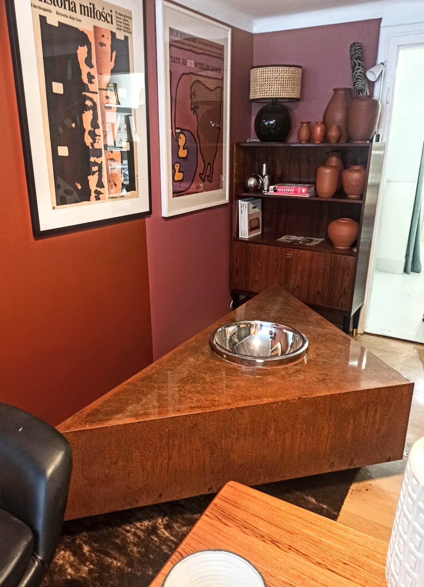 Stół tarasowy z coolerem na wino, lata 90. - 60975