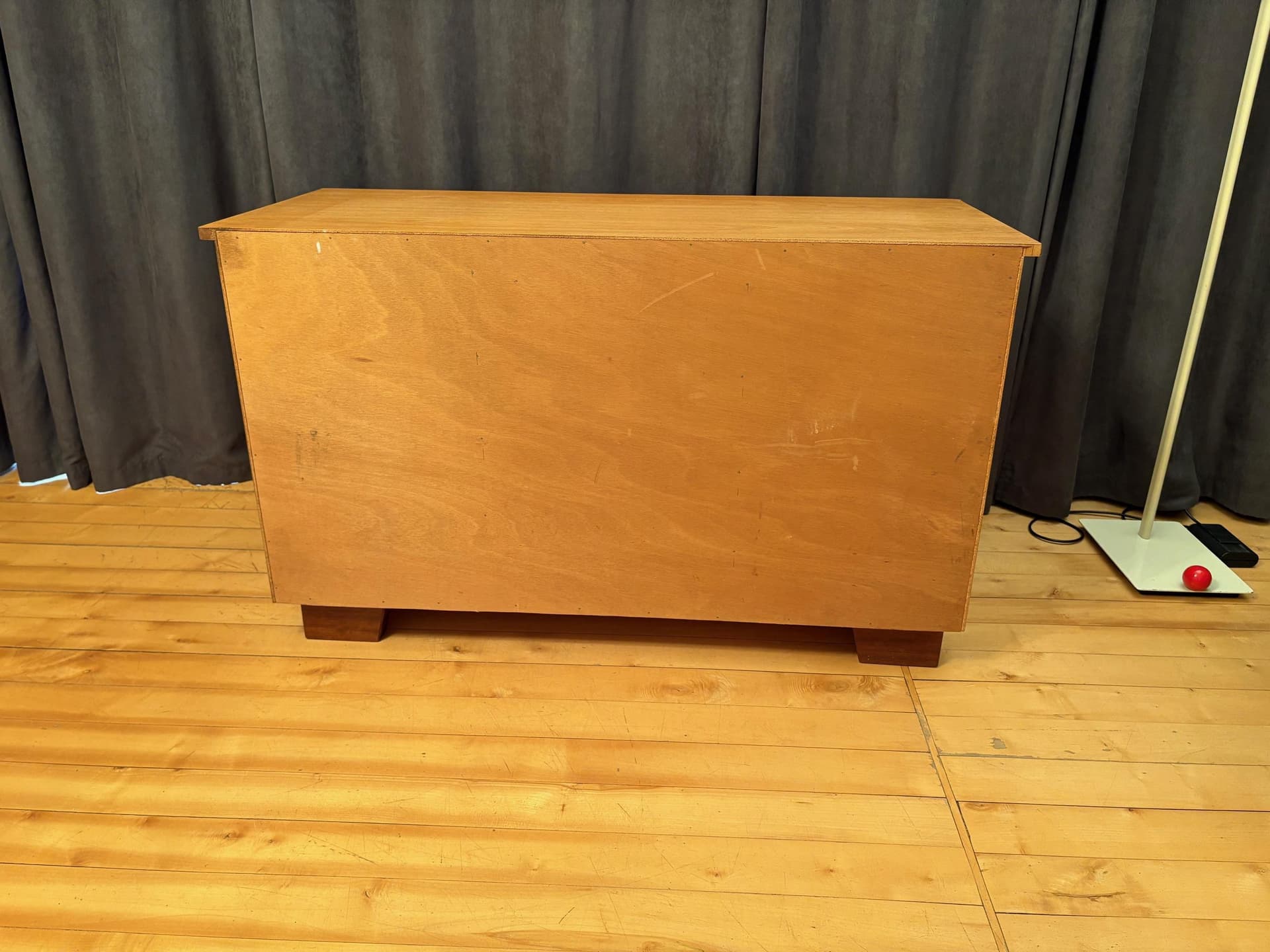 Sideboard, jasnobrązowy, buk, Niemcy, lata 60. - 79785