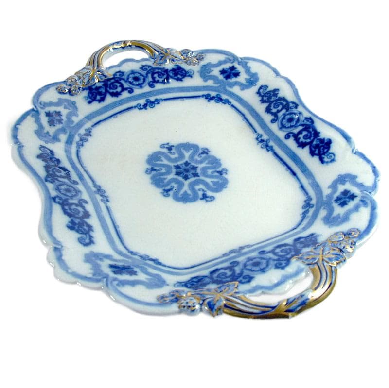 White Ceramic Decorative Platter, United Kingdom, 19th Century - 4679