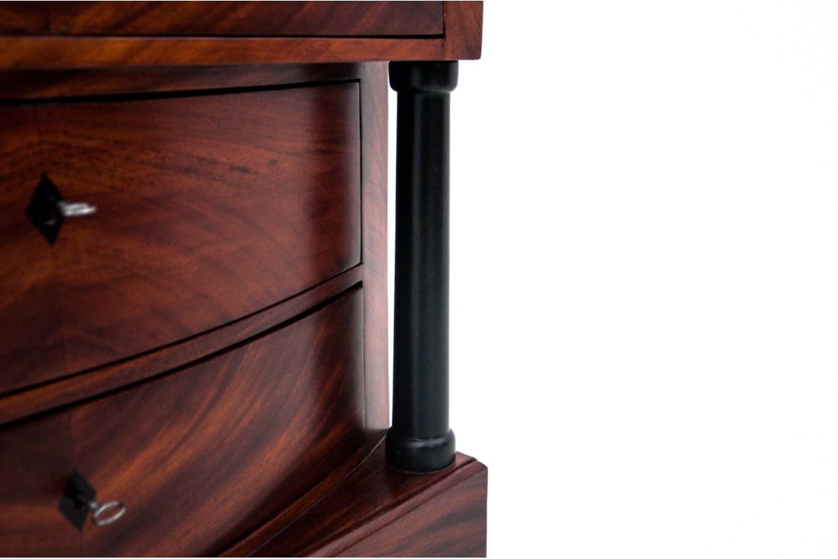 Mahoniowa komoda, Norwegia, lata 80. XIX wieku - 47795