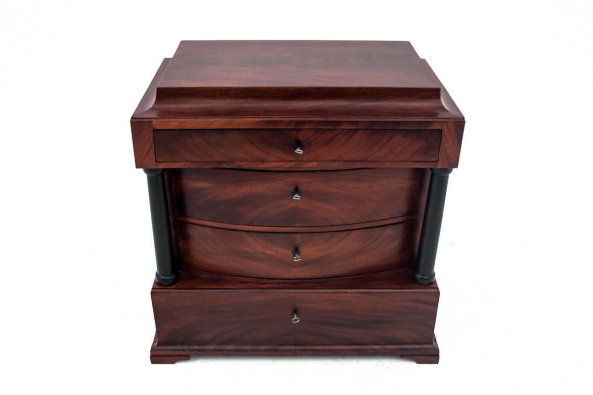 Mahoniowa komoda, Norwegia, lata 80. XIX wieku - 47788