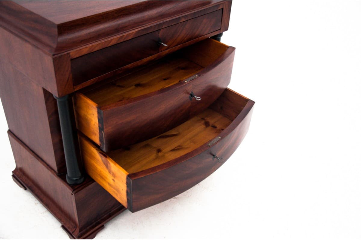 Mahoniowa komoda, Norwegia, lata 80. XIX wieku - 47791