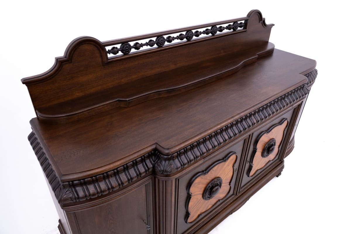 Dębowa komoda, Niemcy, lata 30. - 47804