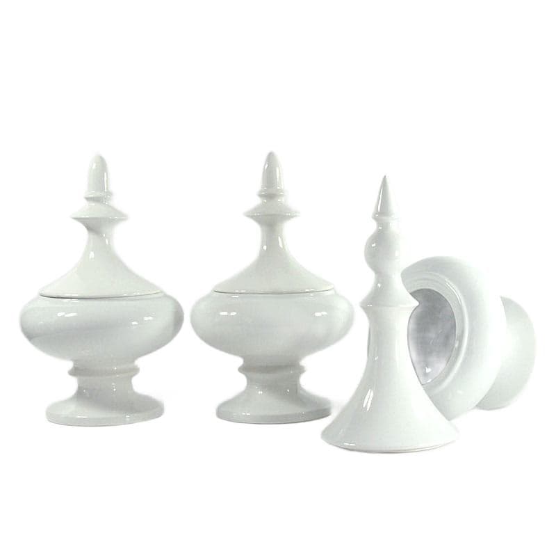 Białe pojemniki ceramiczne, Francja, XXI w. - 4766