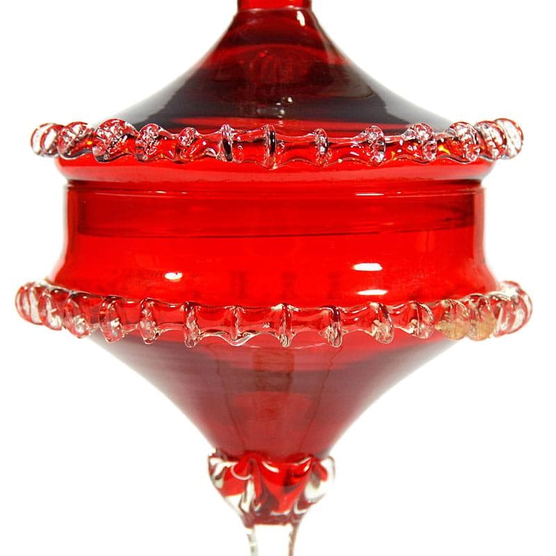 Czerwona bomboniera, Murano, Włochy, lata 70. - 4755