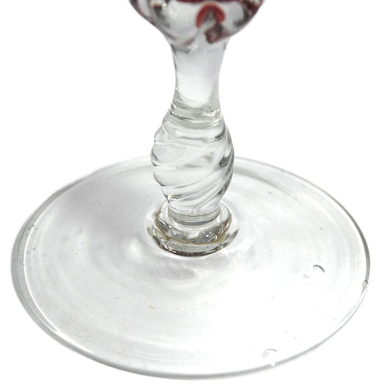 Czerwona bomboniera, Murano, Włochy, lata 70. - 4758