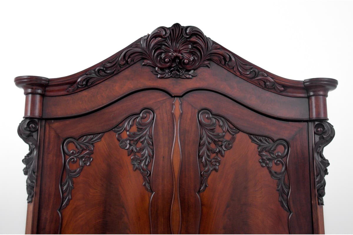 Mahogany Antique Wardrobe, France, Turn of the 19th and 20th Century - 49436