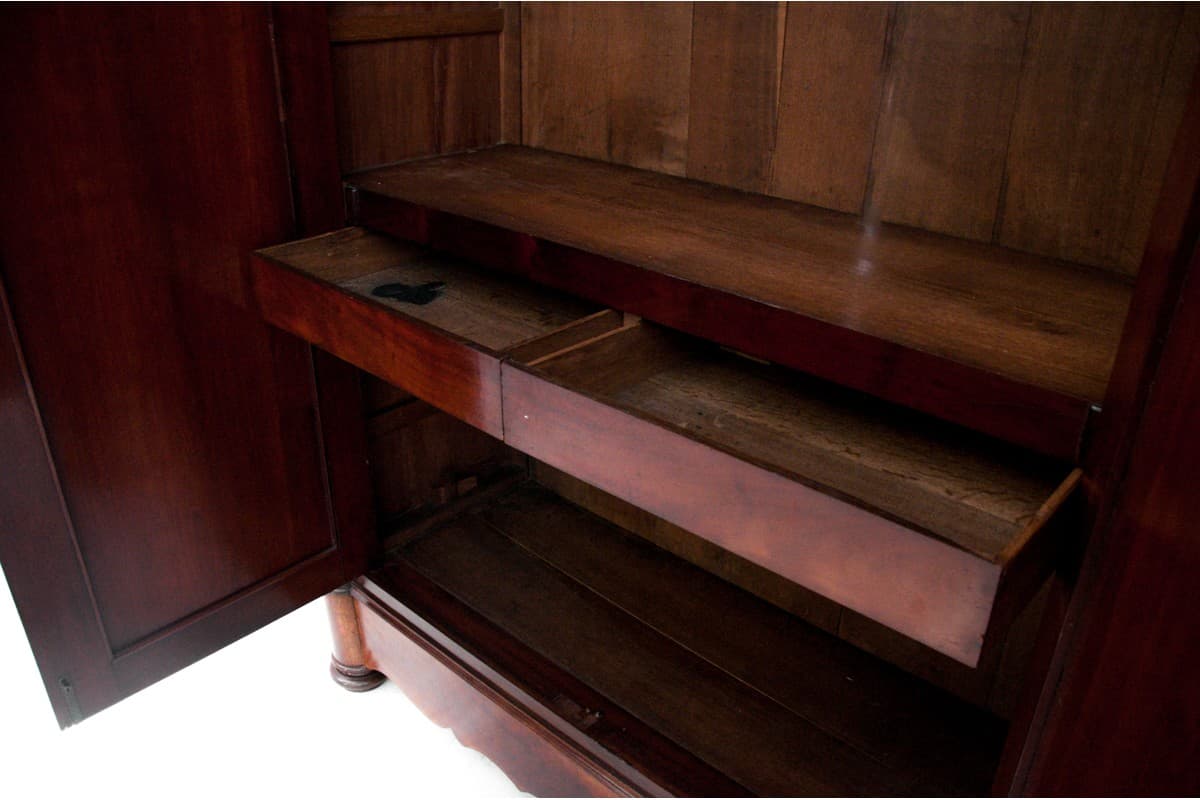 Mahogany Antique Wardrobe, France, Turn of the 19th and 20th Century - 49435