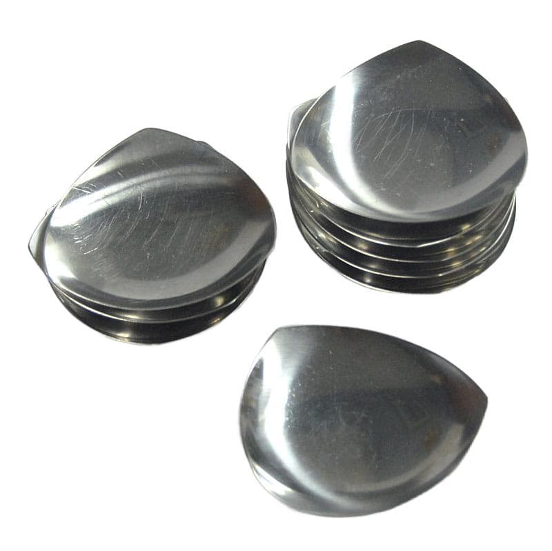 Srebrny zestaw świeczników, proj. A. Jacobsen dla Stelton, Dania, lata 60. - 4795