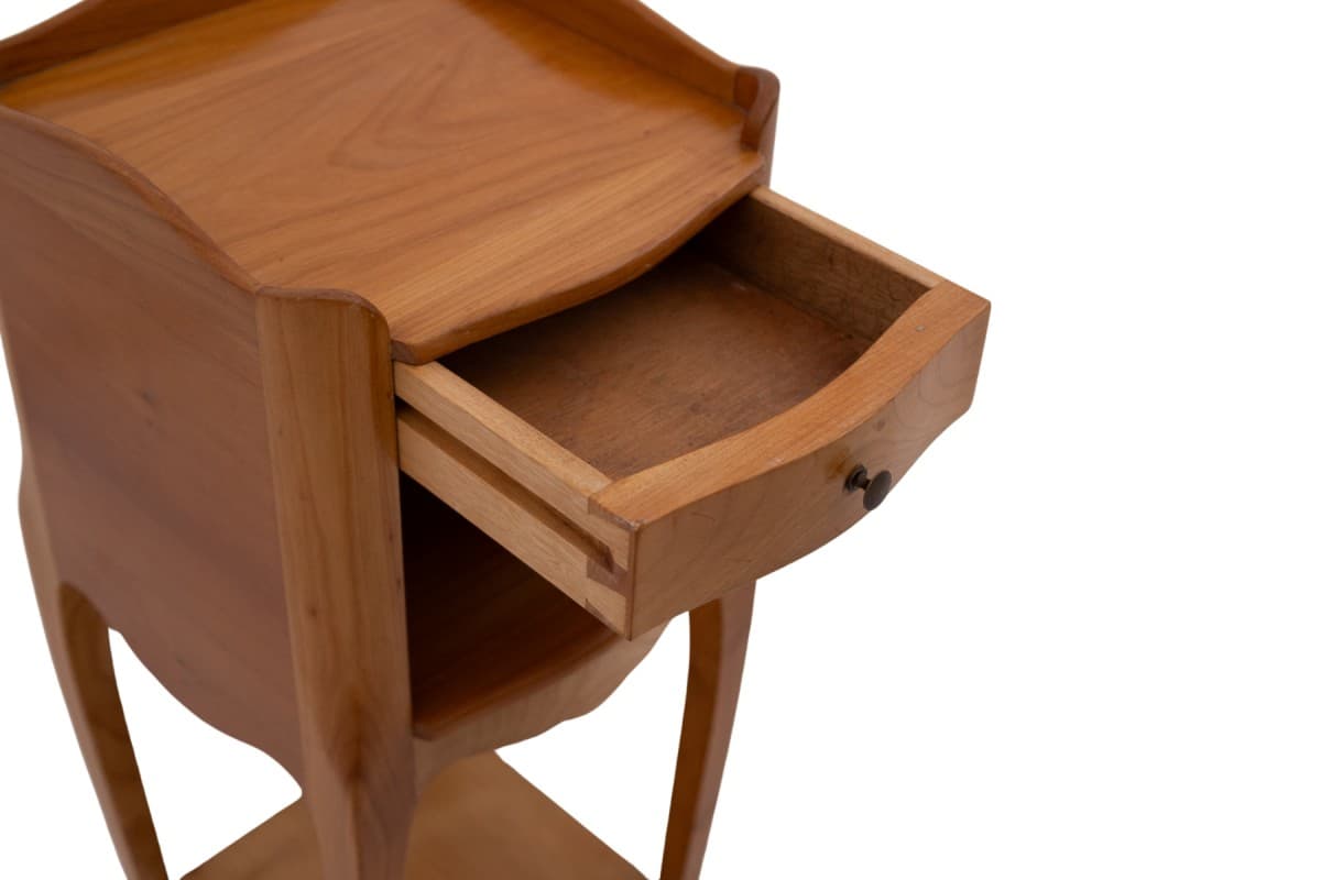 Beech Bedside Tables, Art Nouveau Style, Poland, 1960s - 49556