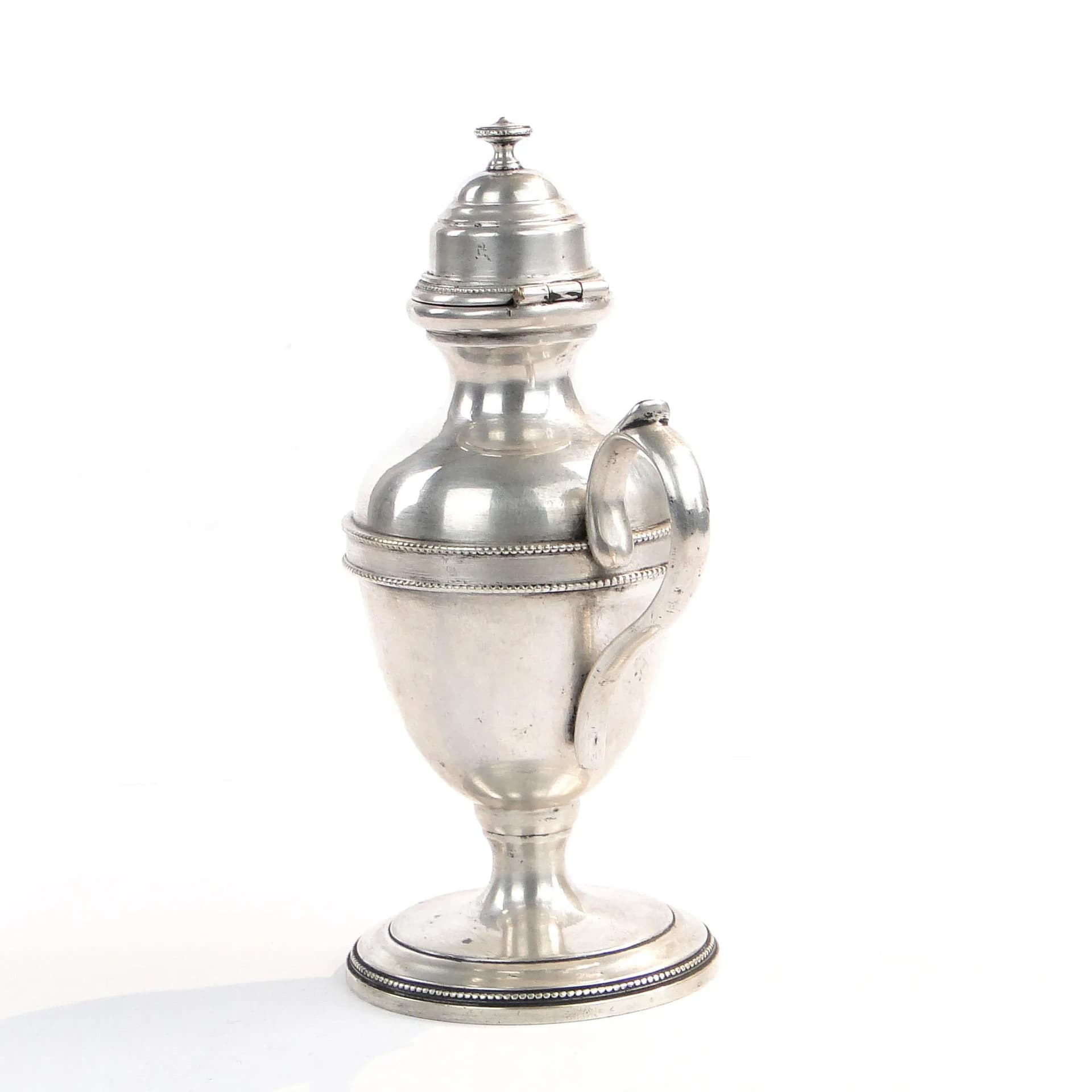 Srebrzona lampka oliwna stołowa, Fraget. - 49413