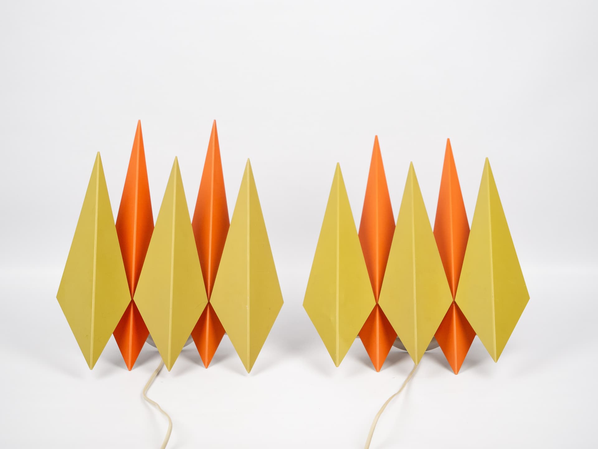 Para kinkietów Diamant proj. Holm Sorensen, lata 60 - 51053